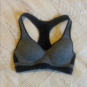 Cotton On Body Black and Gray Sports Bra
